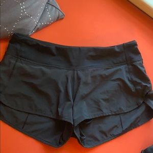 Lululemon speed shorts